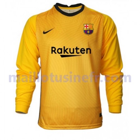 Maillot de Foot FC Barcelone Gardien 2020-21 Manches Longues V002